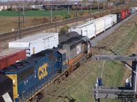 WC 6907 - SD40-3 (To ACWR 6907 - ex-GCFX 6037,  nee CN 5122)