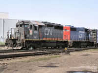 WC 6914 - SD40-3 (To AGPX 6914 - ex-GCFX 6044,  nee CN 5143)