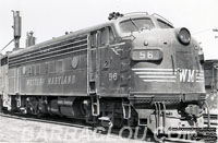 WM 56 - F7a (To WM 7154, then traded to EMD in 1978)
