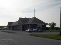 Portage La Prairie, Manitoba (Old Union Station: CNoR/GTP/NP/CN/VIA CN railway station and Greyhound Canada & Grey Goose bus station)