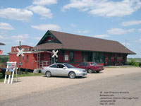 Jamestown, North Dakota (Station in Jamestown heritage park)