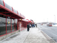 OC Transpo Baseline station, Transitway system, Ottawa