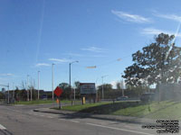 OC Transpo Baseline station park and ride, Transitway system, Ottawa