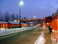 OC Transpo Lincoln Fields station, Transitway system, Ottawa