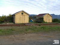 Train sheds in Wheeler,OR