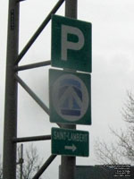 Panneau Stationnement Incitatif AMT Park N Ride Sign