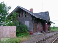 Former Berthier train station; Berthierville, Quebec. Current use: Unused.