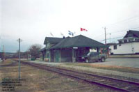 East Angus, Quebec (Vieille gare du papier)