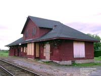 Former Epiphanie train station; L'Epiphanie, Quebec. Current use: Unused.