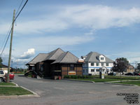 Former Macamic station; Macamic, Quebec. Current use: Tourist Kiosk.