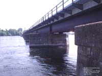 Pont ferroviaire de MMA, Rivire Richelieu, St-Jean,QC