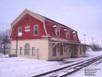 Montmagny station; Montmagny, Quebec. Current use: Unknown.