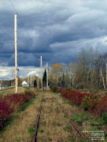 The end of the old Quebec Central Chaudiere sub.