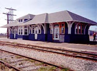 Former Sorel, Quebec train station. Current use: commuter bus station to Longueuil / Montreal.