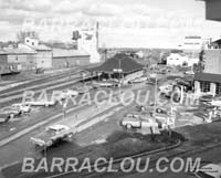 Victoriaville downtown core, circa 1973 / Vue du centre-ville de Victoriaville, vers 1973.