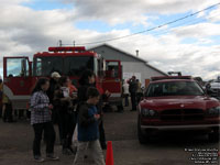 Autopompe de Premiere Ligne - First Line Pumper 302 - 00-315 2000 Carl Thibault / Spartan Metrostar (nee St-Jean-Chrysostome) & 803 - 07-041 - 2007 Dodge Charger (Now Retired) - Caserne 6 (Breakeyville), Levis, Quebec