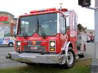 Autopompe de Premiere Ligne - First Line Pumper 205 (ex-301, nee St-Nicolas) - 98-308 - 1998 Carl Thibault / Mack MR - Caserne 5 (Pintendre), Levis, Quebec