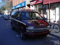 142 - Chevrolet Astro AWD - Station/Caserne 45 - Hochelaga-Maisonneuve (Hochelaga & Vimont) - Region 12 Operation Chief