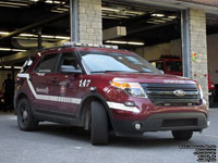 147 - (167-10409) - 2010 Ford Explorer XLT 4X4 operations chief, Region 7 - Station/Caserne 45 (Rue Hochelaga)