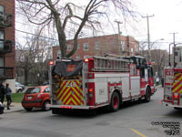 246 - (349-09297) - 2009 E-One Cyclone II pumper - Station/Caserne 46 - Rue Cumberland, NDG