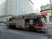 425 - (337-10208) - 2010 E-One Cyclone II HP100 ladder - Station/Caserne 25 - Ville-Marie Downtown (Drummond & Ren-Lvesque)