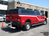 8080 - (128-15084) - 2015 Dodge Ram 3500 support vehicle - garage municipal rue Viau