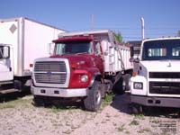 Ford L8000 dump truck