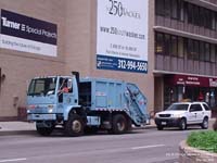 City of Chicago - Streets and Sanitation - garbage truck