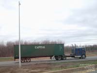 International Eagle cab over engine truck