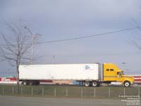 Penske Truck Rentals tractor and Strick Leasing trailer