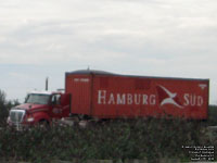 Hamburg Sud open top container