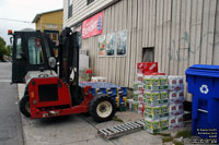Labatt delivers to a store on Berri Street in Hull