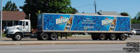 Labatt Bleue tridem trailer