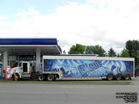 Labatt Bleue tridem trailer