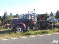Mack log truck
