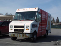 Canada Post truck near Montreal