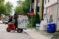 Molson delivers to a store on Berri Street in Hull