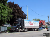 Molson Breweries tractor with a Coors Light trailer