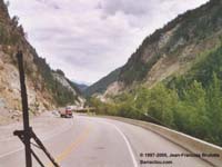 Semis on Trans-Canada Highway