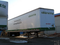 Charette used tire recycling service trailer