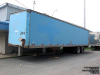 Unidentified storage trailer