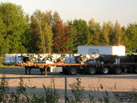 Locomotive trucks at Durocher Transit