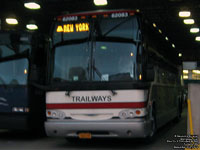 New York Trailways 82083 - 2008 Prevost H3-45 - Greyhound Neon Pool