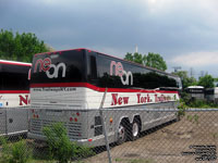 New York Trailways 82091 - 2010 Prevost H3-45 - Greyhound Neon Pool