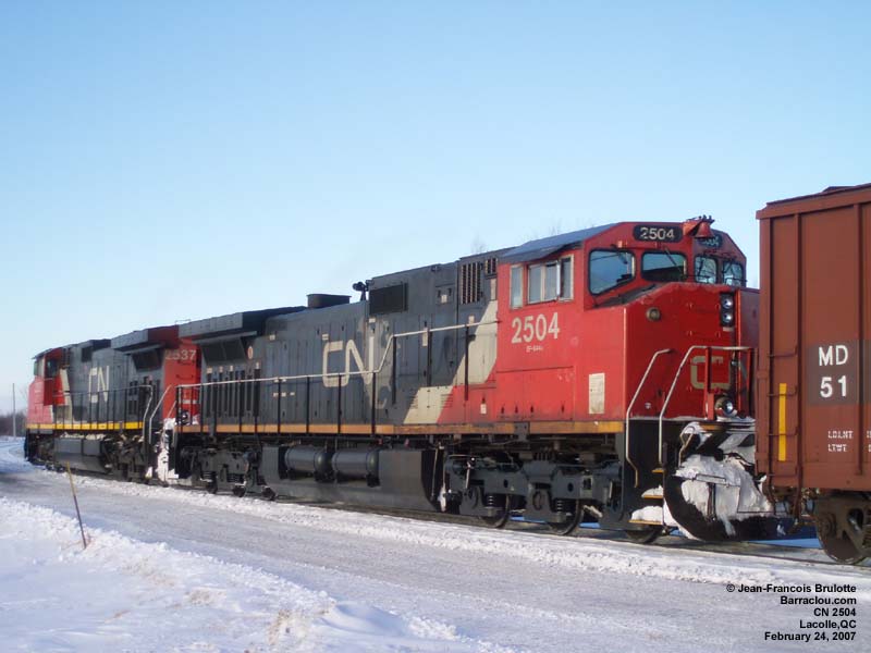 Canadian National Railway - CN Dash 9-44CW and Dash 9-44CWL - Barraclou.com