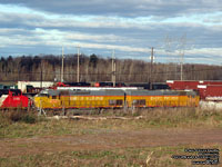 PRLX 2856 - SD40T-2 (ex-UP 2856, nee SP 9225) and PRLX 2833 - SD40T-2 (ex-UP 2833, nee SP 9248)