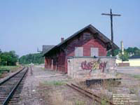 Former Buckingham Junction train station; Gatineau<br>(Masson-Angers), Quebec. Current use: Unused.