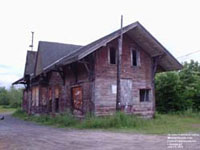 Former Lanoraie train station; Lanoraie, Quebec. Current use: Unused.