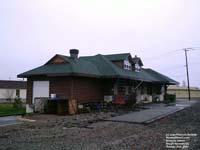 Former Noranda station; Rouyn-Noranda, Quebec. Current use: Business place