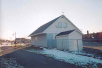 Former Princeville station, CN Danville Sub, Now Salle des Chevaliers de Colombs (Knights of Columbus meeting room), Princeville,QC